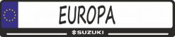 Suzuki line kennzeichenhalter